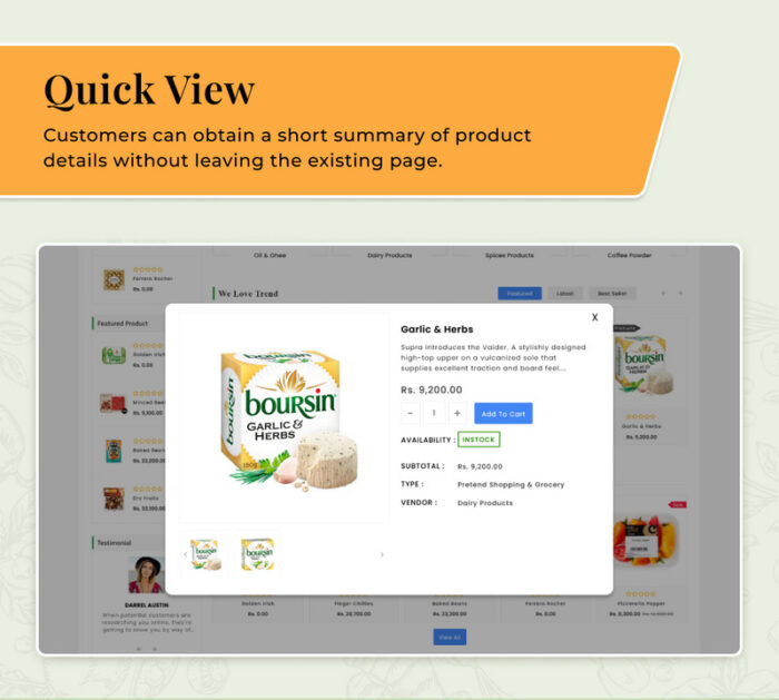 Tema Responsif Premium Shopify 2.0 FreshG Mega Grocery–Makanan Minuman–Kopi - Fitur Gambar 9