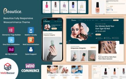 Beautice - Beauty & Cosmetics WooCommerce Theme