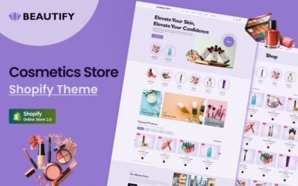 Beautify - Skin Care & Cosmetics Store Shopify Theme