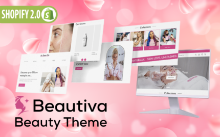 Beautiva -  Beauty & Cosmetics Shopify Theme