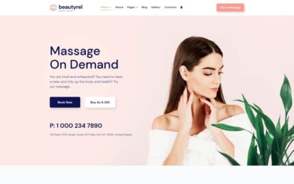 Beautyrel - Template Joomla Salon Kecantikan