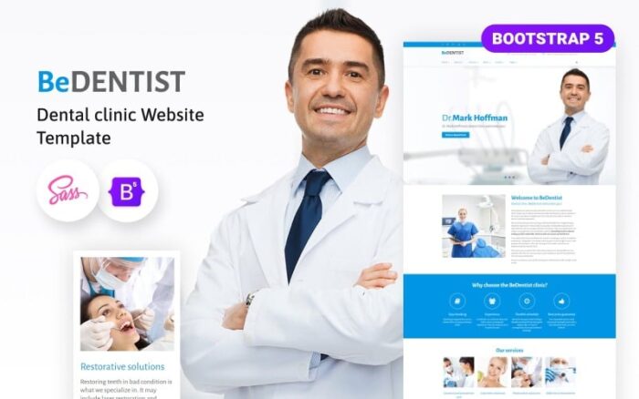 Templat Situs Web BeDentist