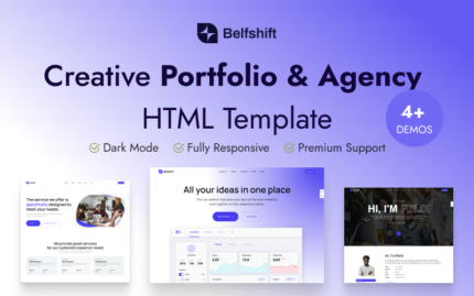 Belfshift- Creative Portfolio & Agency HTML Template