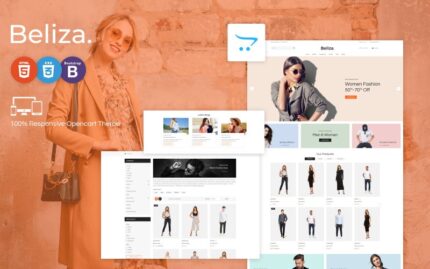 Beliza - Fashion OpenCart Template