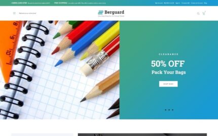 Berguard - Perlengkapan Kantor & Alat Tulis Tema Magento