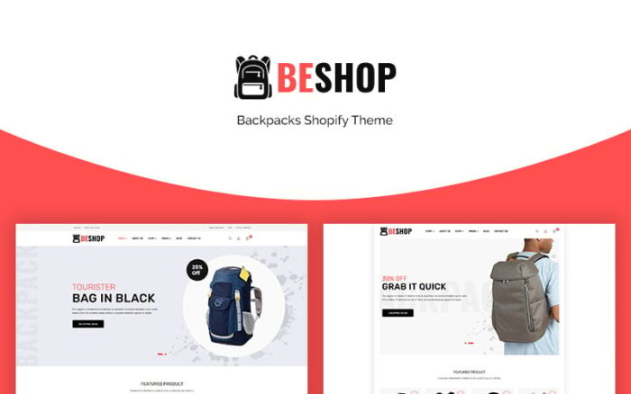 Beshop - Tema Shopify eCommerce Tas Ransel