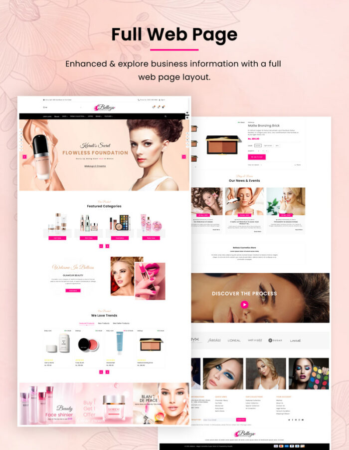 Belleza - Mega Beauty Cosmetics Super Shopify 2.0 Store - Fitur Gambar 4