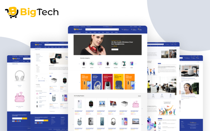 BigTech - Template HTML eCommerce Elektronik