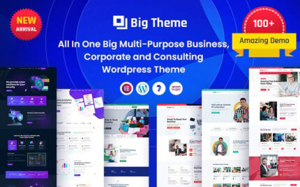 BigTheme - Semua dalam Satu Tema WordPress Bisnis, Korporat & Konsultasi Bisnis