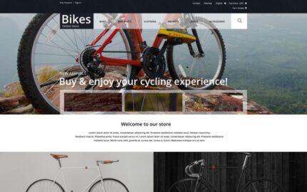 Bike Store PrestaShop Theme