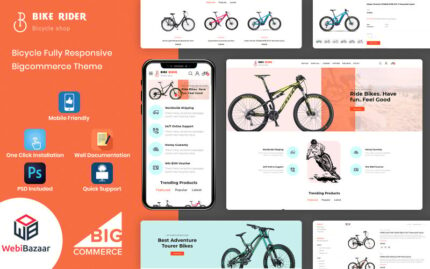 BikeRider - Tema Bigcommerce Olahraga Ekstrim Serbaguna