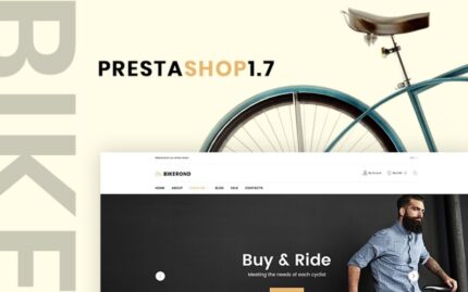 BikeRond - Tema PrestaShop Toko Sepeda