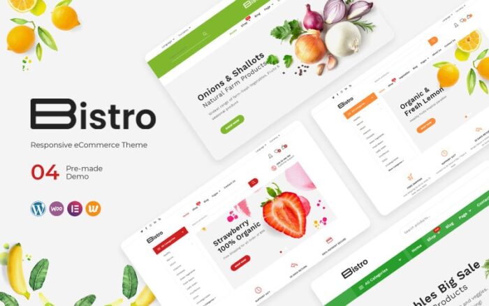 Bistro - Tema WooCommerce Makanan & Organik