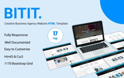 BITIT- Template Situs Web Agensi Bisnis Kreatif