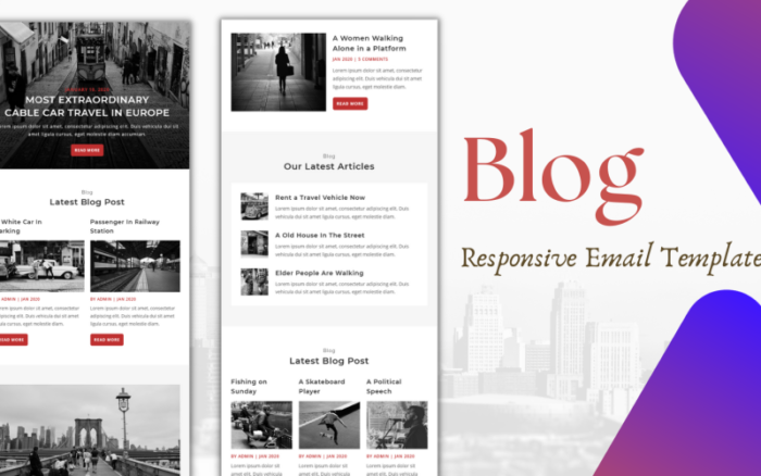 Blog – Multipurpose Responsive Email Template