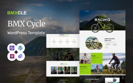 Bmxcle - BMX And Bicycle Multipurpose Modern WordPress Elementor Theme