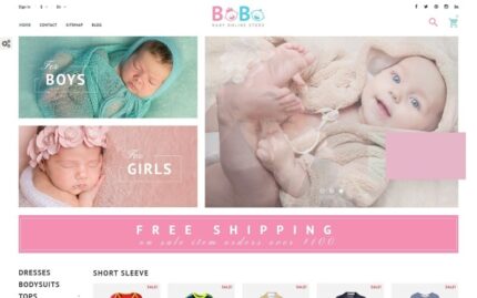 Tema PrestaShop Toko Online BoBo - Bayi