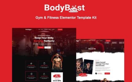 Bodyboost - Gym & Fitness Elementor Kit