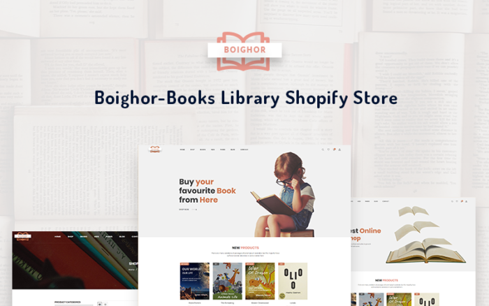 Boighor - Tema Shopify Perpustakaan Buku