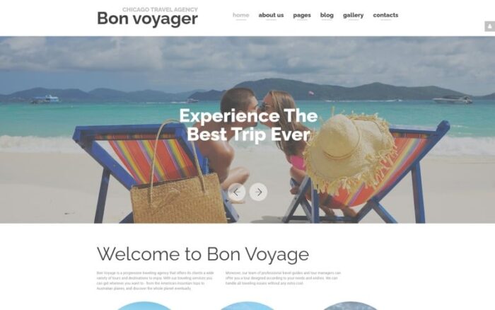 Bon Voyage - Travel Agency & Vacation planning Responsive Joomla Template