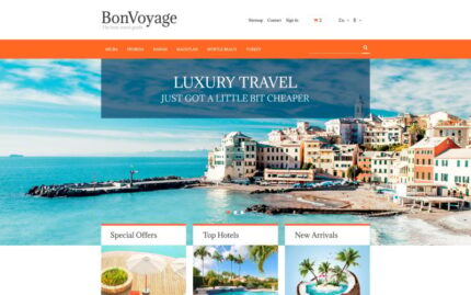 BonVoyage PrestaShop Theme