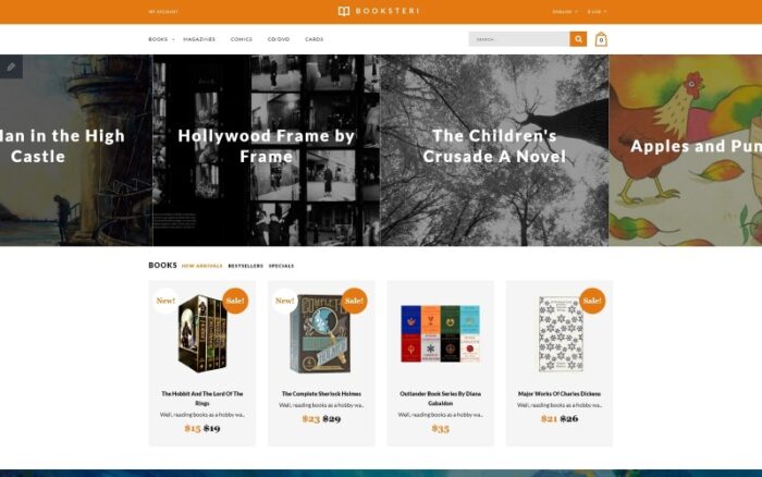 Template OpenCart Responsif Buku