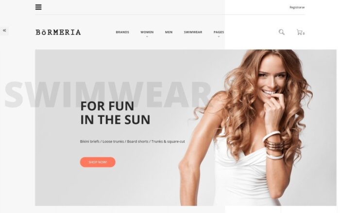 Tema PrestaShop Bormeria