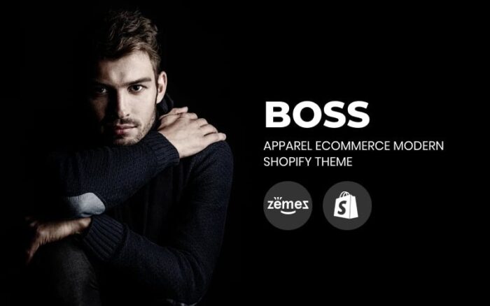 BOSS - Tema Shopify Modern eCommerce Pakaian