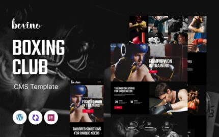 Boxino - Tema WordPress Responsif Serbaguna Klub Tinju