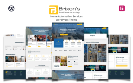 Brixon - Tema WordPress Layanan Keamanan & Otomasi Rumah