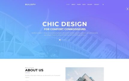 Buildify - Template Joomla Agensi Arsitektur & Desain Elegan