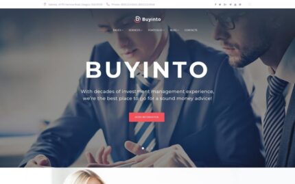 Business Investment & Management WordPress Theme