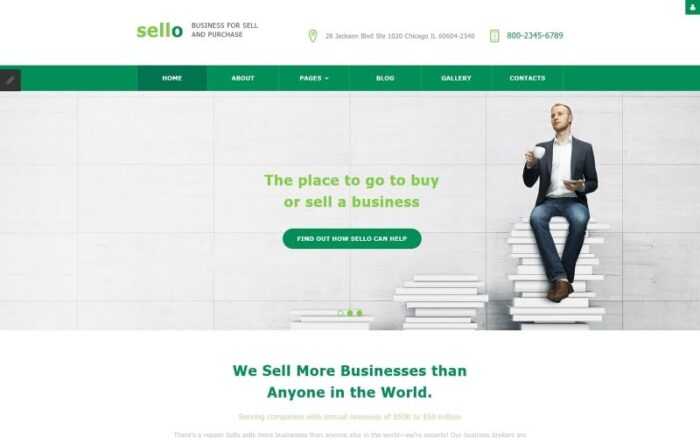 Business Responsive Joomla Template