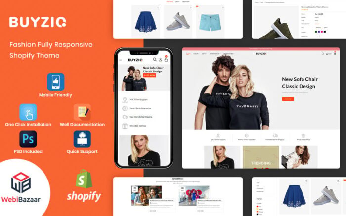 Buyzio - Tema Shopify Serbaguna untuk Mode & Pakaian