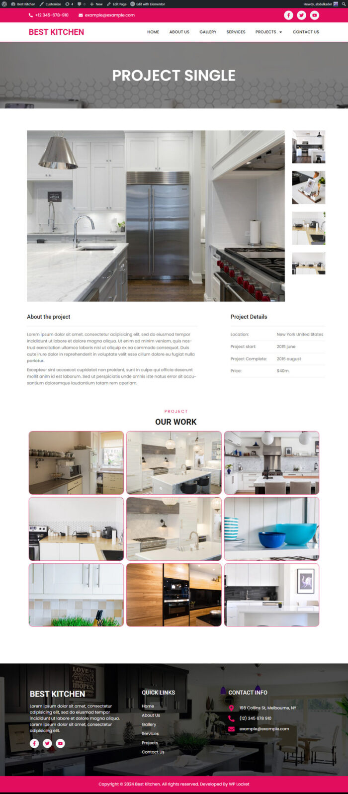 Dapur Terbaik - Kit Template Elementor Dapur Modern - Fitur Gambar 5