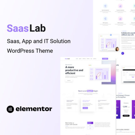 SaasLab - Tema WordPress Satu Halaman SaaS, Aplikasi, dan Solusi TI - Fitur Gambar 1