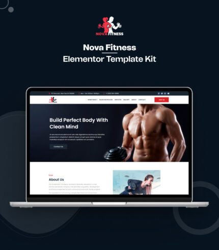 NovaFitness - Fitness Elementor Kit - Fitur Gambar 1