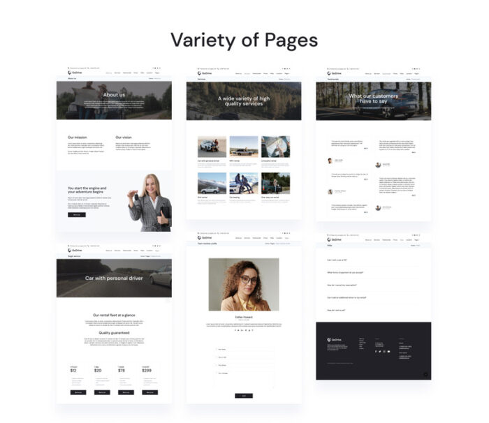 GoDrive - Template Situs Web Bootstrap 5 Penyewaan Mobil - Fitur Gambar 2