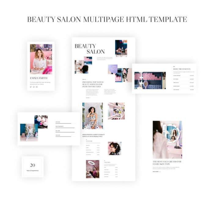 Gradia - Template Situs Web HTML5 Salon Kecantikan - Fitur Gambar 3