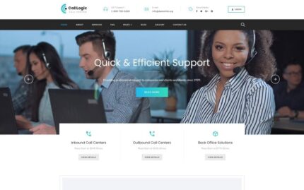 CallLogic - Ð¡all Ð¡enter Joomla Template