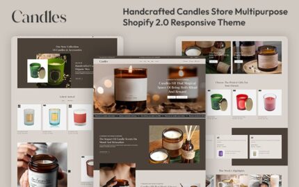 Candles - Handcrafted Candles Store Multipurpose Shopify 2.0 Responsive Theme