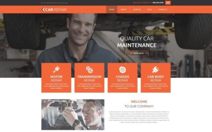 Car Repair Joomla Template