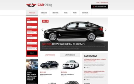 Car Selling - Car Dealer Multipage Clean HTML Website Template