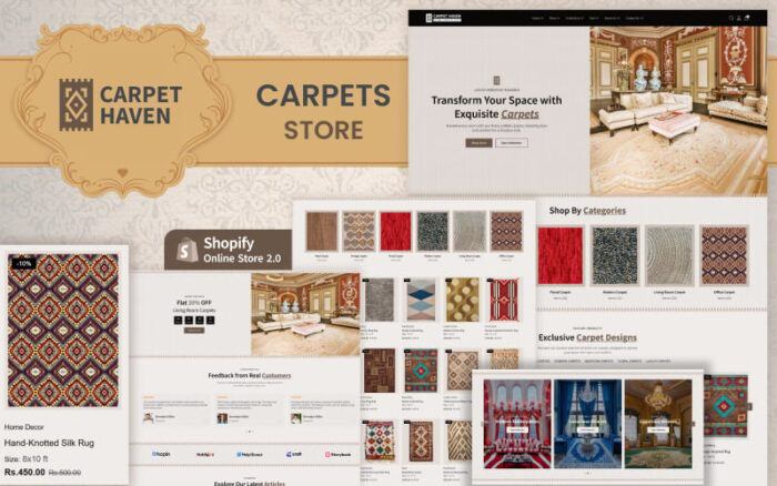 Carpet Haven - Tema Shopify Toko Karpet