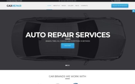 CarRepair - Auto Service Center Joomla Template