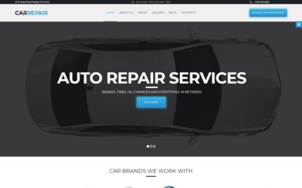 CarRepair - Template Joomla Pusat Servis Mobil