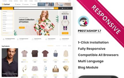 Cartvol - The Mega Fashion Responsive PrestaShop Theme