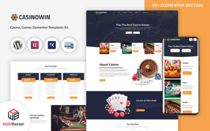 Casinowin - Casino & Gambling WordPress Template