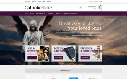 Catholic Gifts VirtueMart Template