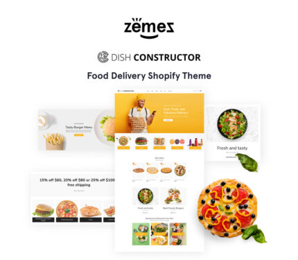 Dish Constructor - Tema Toko Online Responsif Makanan & Restoran 2.0 Shopify - Fitur Gambar 1